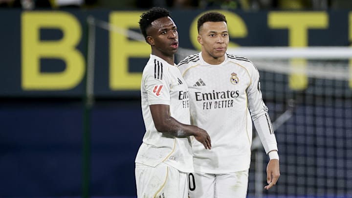 Vinicius Jr et Kylian Mbappé