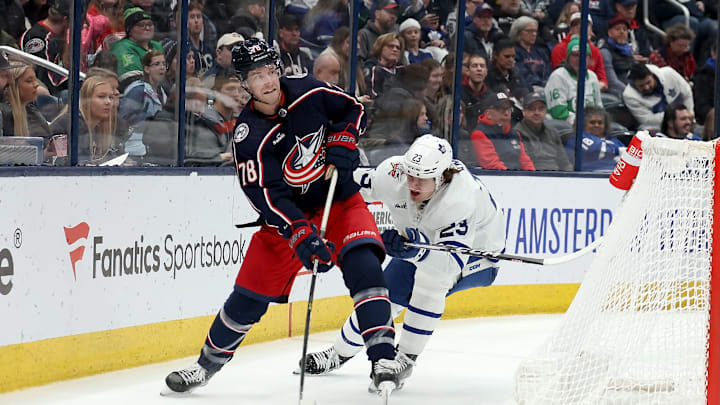 Toronto Maple Leafs v Columbus Blue Jackets