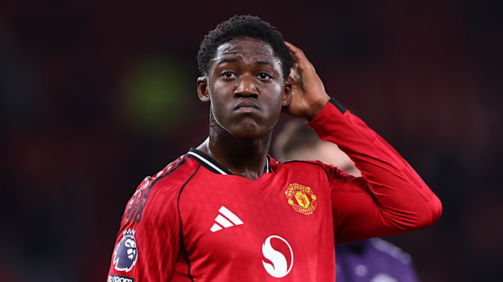 Kobbie Mainoo ne joue que très peu à Manchester Utd.