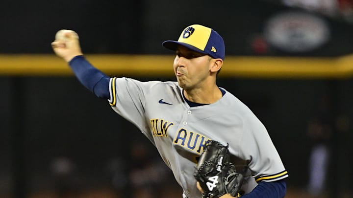 Milwaukee Brewers relief pitcher Javy Guerra