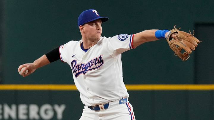 Texas Rangers third baseman Josh Jung. Credit: Raymond Carlin III-Imagn Images Texas Rangers third baseman Josh Jung. Credit: Raymond Carlin III-Imagn Images