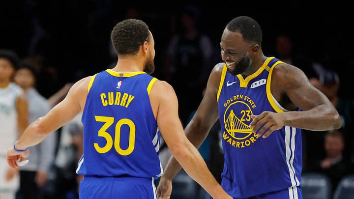 Stephen Curry and Draymond Green Stephen Curry and Draymond Green