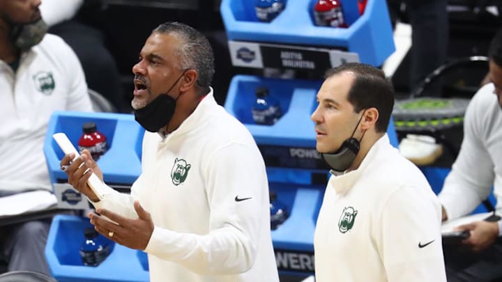 Jerome Tang (left) and Scott Drew (right) worked together to bring a championship to Baylor in 2021.