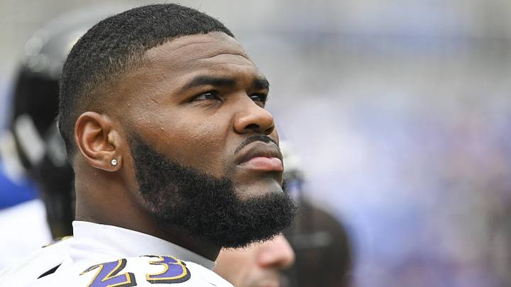 Baltimore Ravens linebacker Trenton Simpson Baltimore Ravens linebacker Trenton Simpson