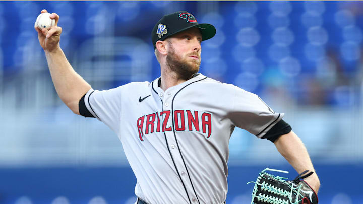 Arizona Diamondbacks pitcher Merrill Kelly