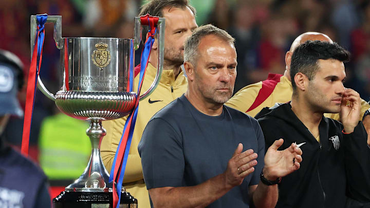 Hansi Flick, Barcelona. Hansi Flick, Barcelona.