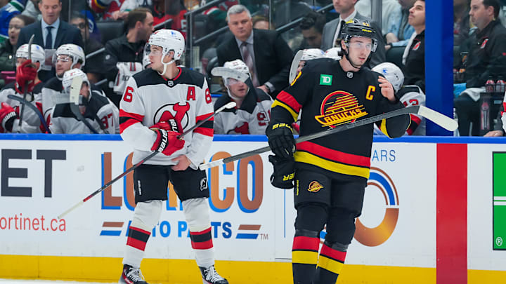 New Jersey Devils v Vancouver Canucks