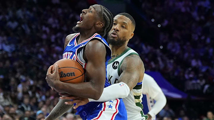 76ers, Tyrese Maxey, Damian Lillard