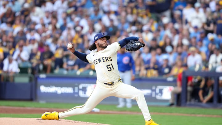 Division Series - Chicago Cubs v Milwaukee Brewers - Game 1 Division Series - Chicago Cubs v Milwaukee Brewers - Game 1