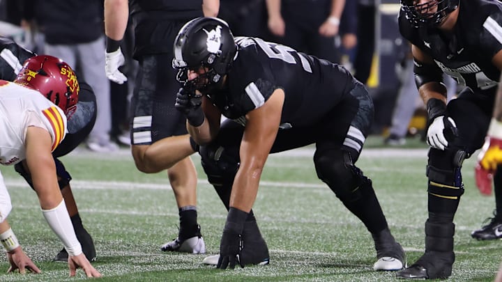 West Virginia University offensive lineman Tomas Rimac West Virginia University offensive lineman Tomas Rimac