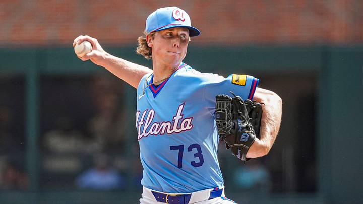 The Braves bring back up a prospect arm who has been on a tear The Braves bring back up a prospect arm who has been on a tear