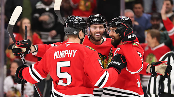 Boston Bruins v Chicago Blackhawks Boston Bruins v Chicago Blackhawks