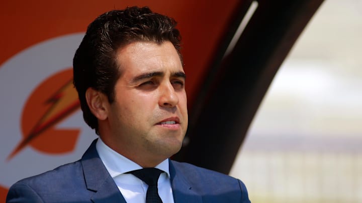 El entrenador Marcelo Michel Leaño.