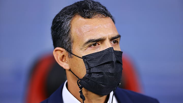 El entrenador Ricardo Cadena. El entrenador Ricardo Cadena.