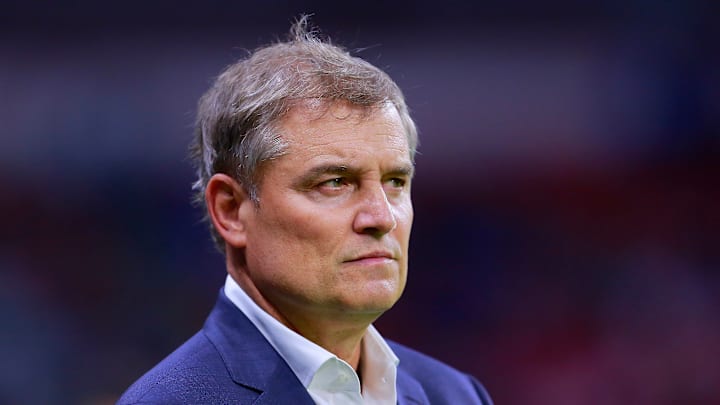 El entrenador Diego Aguirre.