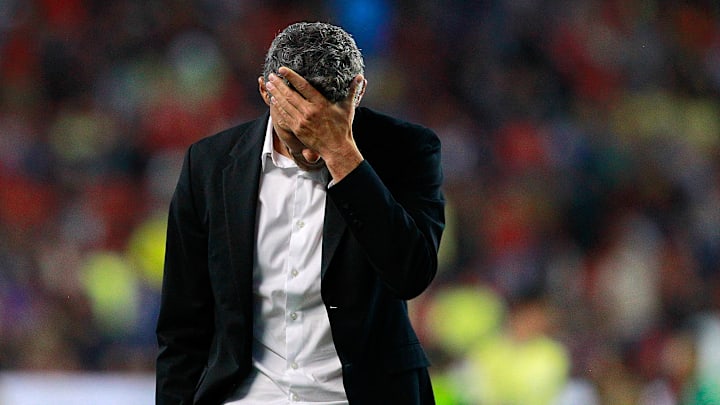 El entrenador Fernando Ortíz.