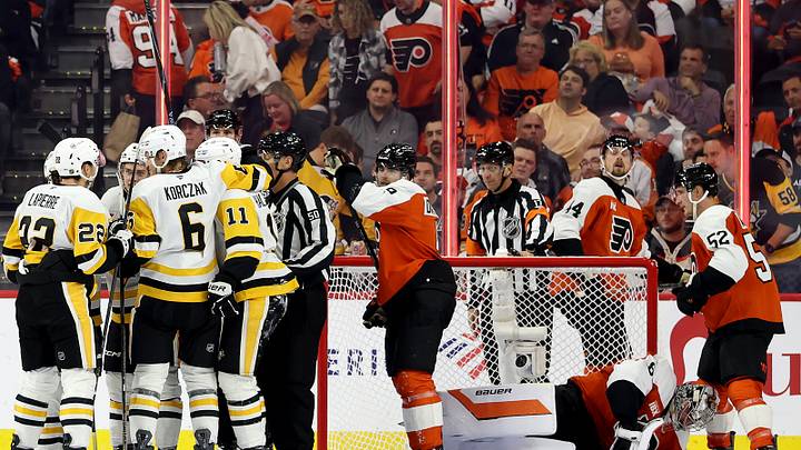 Pittsburgh Penguins v Philadelphia Flyers Pittsburgh Penguins v Philadelphia Flyers