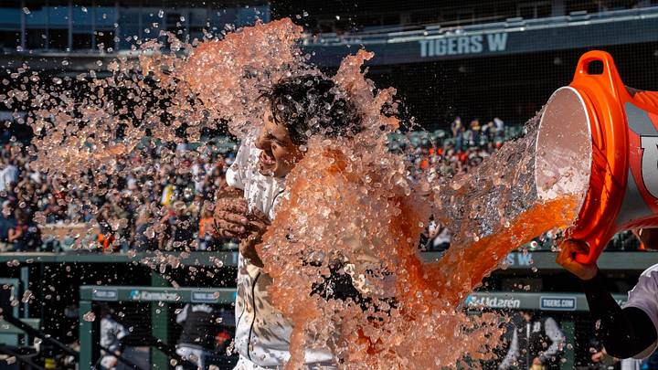 Detroit Tigers catcher Eduardo Valencia. Detroit Tigers catcher Eduardo Valencia.
