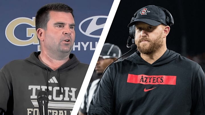 New Nebraska offensive line coach Geep Wade (left) and defensive coordinator Rob Aurich (right). New Nebraska offensive line coach Geep Wade (left) and defensive coordinator Rob Aurich (right).