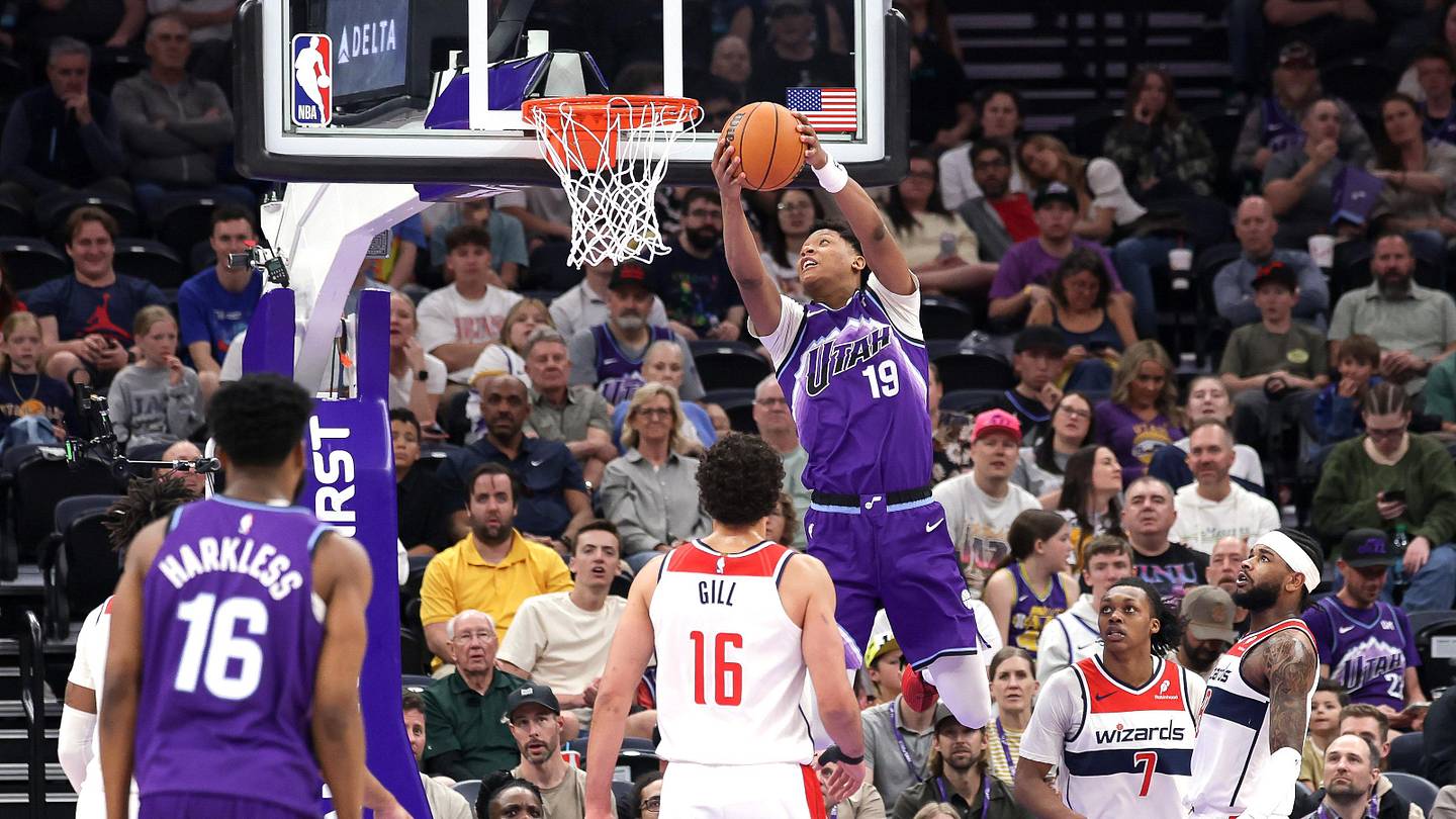 Ace Bailey's tantalizing rookie season ranks him top five in Jazz history