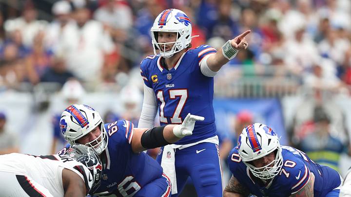 The Buffalo Bills and quarterback Josh Allen are favored at home in Week 2. The Buffalo Bills and quarterback Josh Allen are favored at home in Week 2.