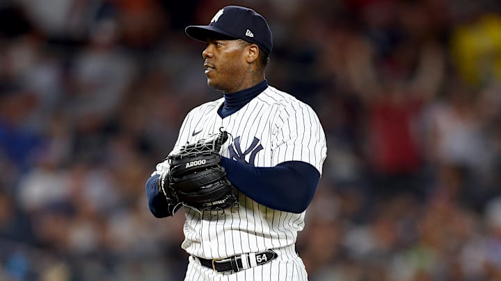 Este es el último año de contrato de Aroldis Chapman con Yankees