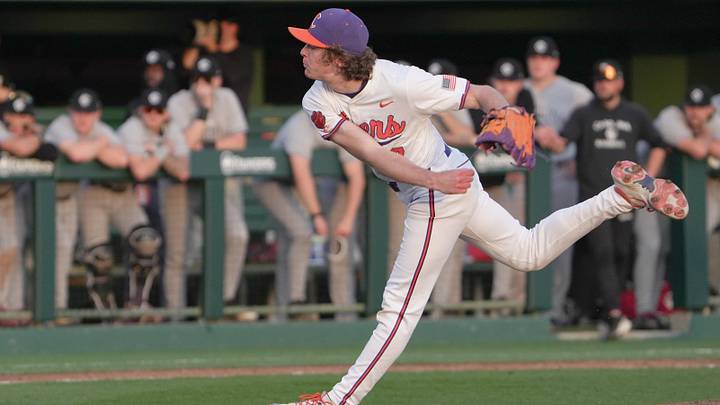 Clemson freshman RHP Danny Nelson has been dominating the Cape Cod Summer League, boasting a 0.61 ERA across four appearances. Clemson freshman RHP Danny Nelson has been dominating the Cape Cod Summer League, boasting a 0.61 ERA across four appearances.