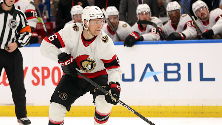 Ex-Ottawa Senators defenseman Jakob Chychrun (6)