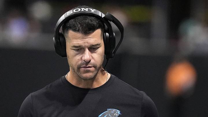 Sep 20, 2026; Atlanta, Georgia, USA; Carolina Panthers head coach Dave Canales looks on during the fourth quarter against the Atlanta Falcons at Mercedes-Benz Stadium. Mandatory Credit: Dale Zanine-Imagn Images Sep 20, 2026; Atlanta, Georgia, USA; Carolina Panthers head coach Dave Canales looks on during the fourth quarter against the Atlanta Falcons at Mercedes-Benz Stadium. Mandatory Credit: Dale Zanine-Imagn Images