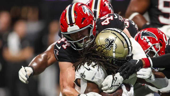 The last time Atlanta Falcons linebacker Troy Andersen was on the field, he was NFC Defensive Player of the Week.