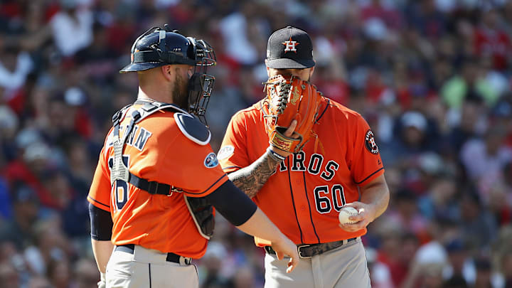 Divisional Round - Houston Astros v Cleveland Indians - Game Three Divisional Round - Houston Astros v Cleveland Indians - Game Three