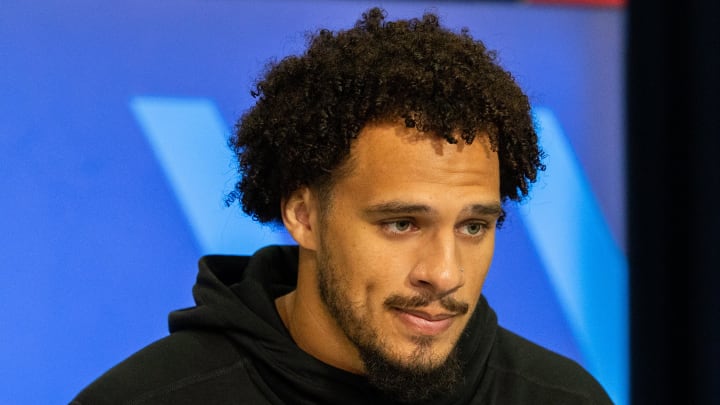 Atlanta Falcons pass rusher Bralen Trice sustained an injury in Friday night's preseason game against the Miami Dolphins. Atlanta Falcons pass rusher Bralen Trice sustained an injury in Friday night's preseason game against the Miami Dolphins.