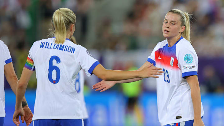 Les Anglaises ont terminé deuxième de leur groupe derrière la France. 