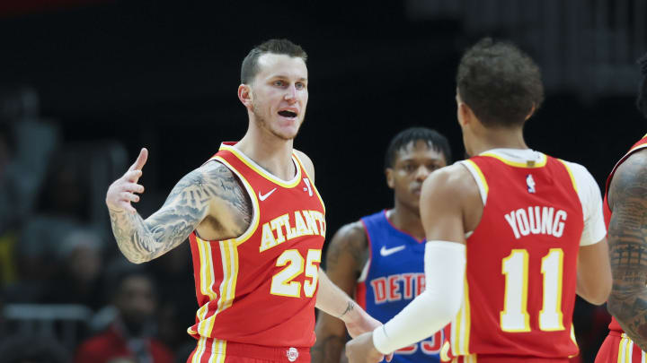 Atlanta Hawks Forward Garrison Matthews Atlanta Hawks Forward Garrison Matthews