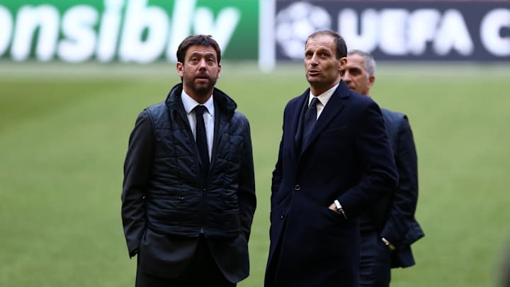 Andrea Agnelli e Massimiliano Allegri