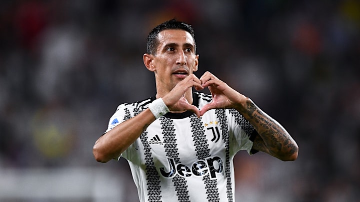 Angel Di Maria a disputé 333 minutes cette saison avec la Juventus