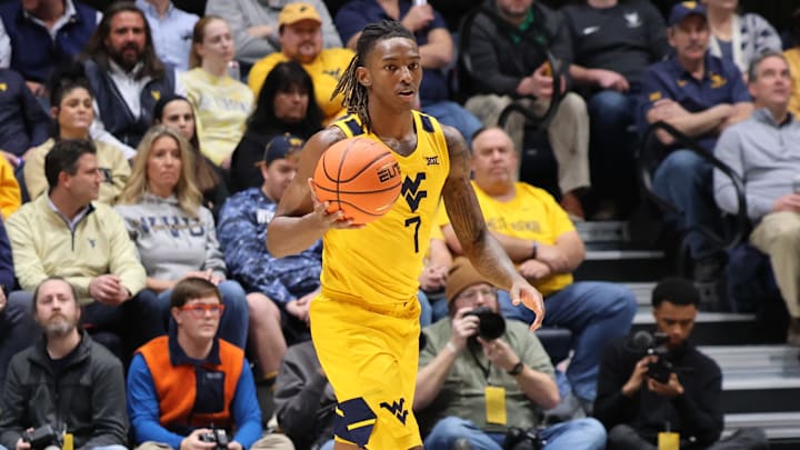 West Virginia University guard Javon Small