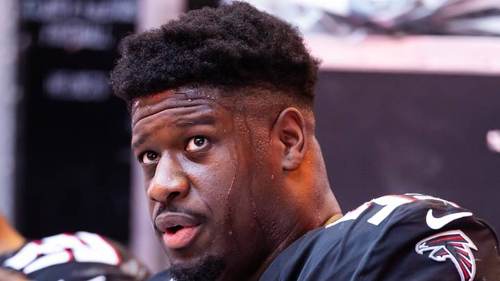 Atlanta Falcons defensive lineman Kentavius Street Atlanta Falcons defensive lineman Kentavius Street