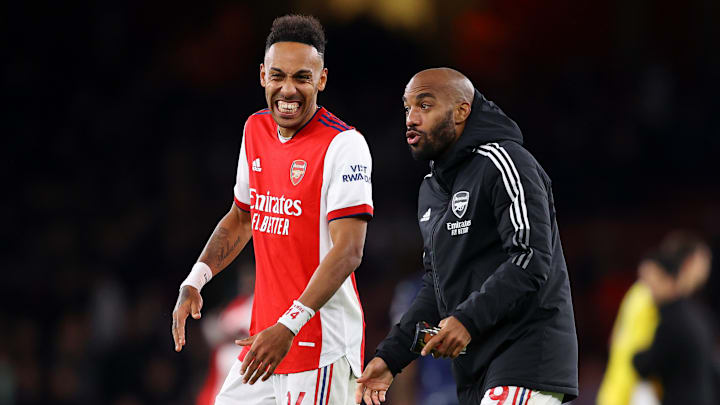Pierre-Emerick Aubameyang und Alexandre Lacazette