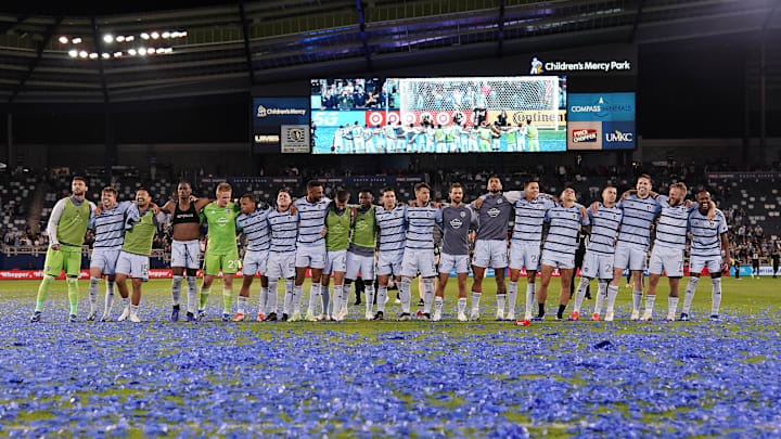 Sporting Kansas City clinch playoff slot. 