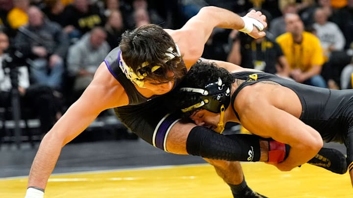 Northwestern Wrestling Massey Odiotti