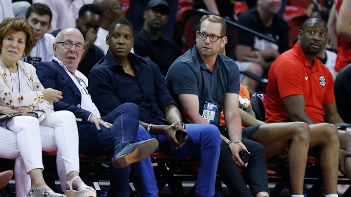 Larry Tanenbaum, Masai Ujiri, Nick Nurse, Toronto Raptors