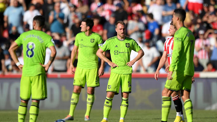 Nach dem 0:4 in Brentford herrschte bei den United-Profis Ratlosigkeit