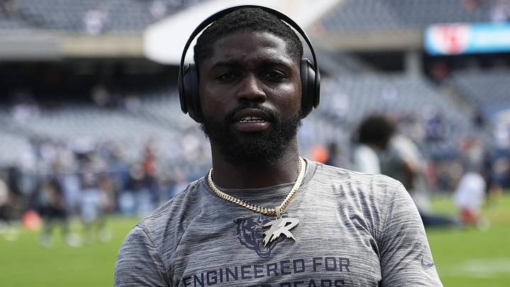 Chicago Bears cornerback Tyrique Stevenson Chicago Bears cornerback Tyrique Stevenson