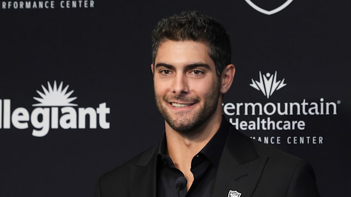 Las Vegas Raiders Introduce Jimmy Garoppolo