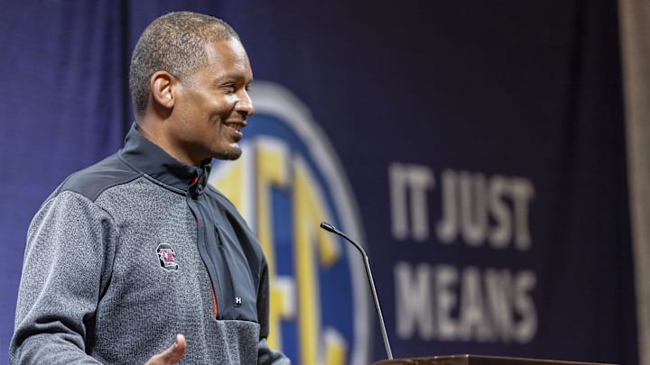 South Carolina basketball coach Lamont Paris