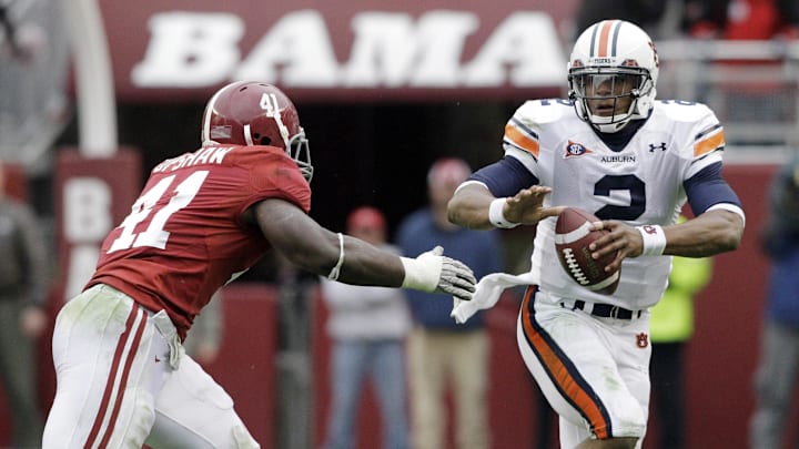 Former Auburn quarterback Cam Newton led the Tigers to a comeback win over Alabama in 2010.