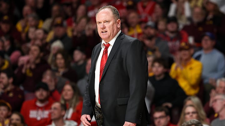 Wisconsin Badgers head coach Greg Gard.