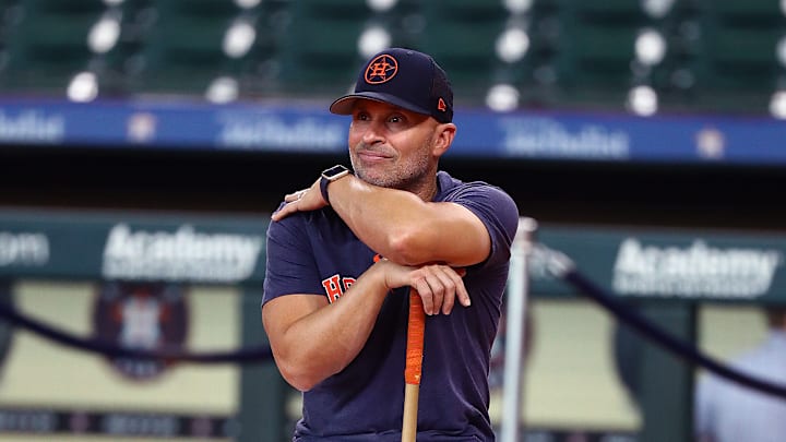 Houston Astros manager Joe Espada Houston Astros manager Joe Espada