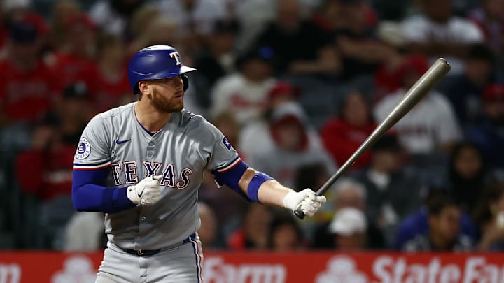 Texas Rangers v Los Angeles Angels